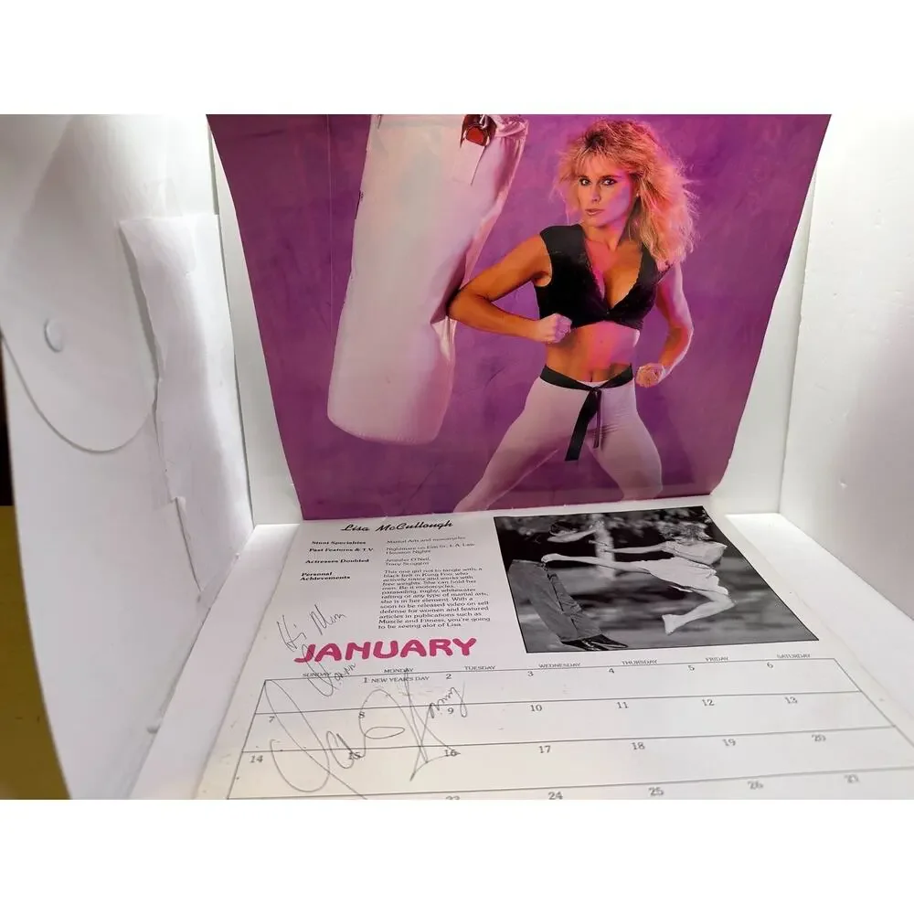 Fall Girls 1990 Calendar Hollywood's Sexiest Stuntwomen